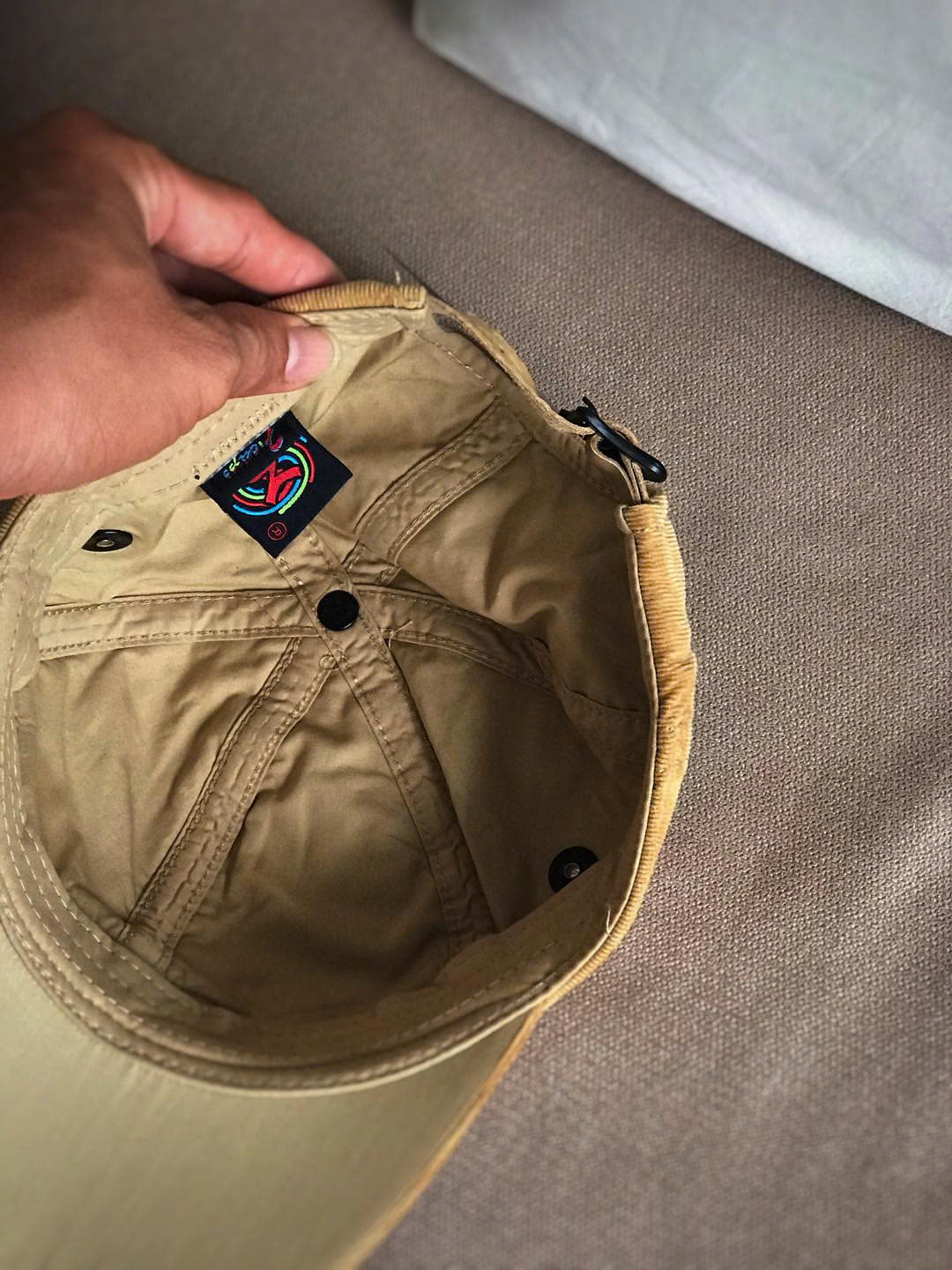 Nón kết, mũ lưỡi trai logo Capo vải Denim trơn form chuẩn siêu đẹp (Ảnh thật)