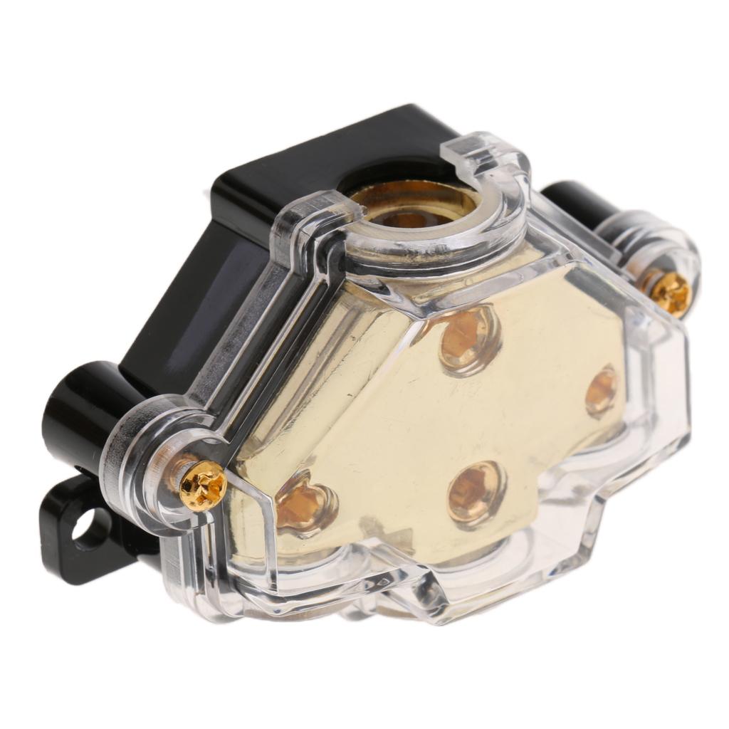 Car Audio Fuse Holder Power Distribution Block Electric Parts Waterproof