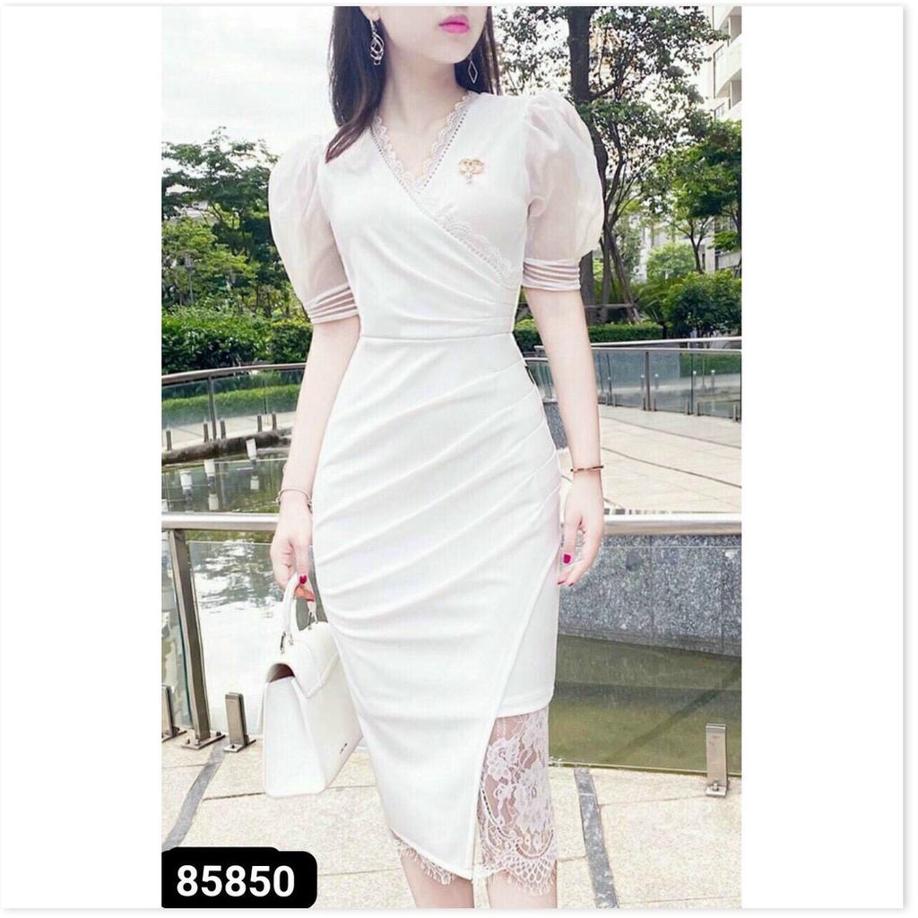 ĐẦM BODY UMI TRẮNG SANG TRỌNG XỊN XÒ