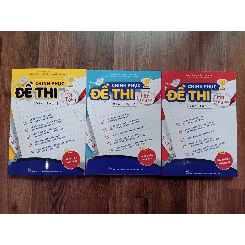 Sách - Chinh phục đề thi vào lớp 6 môn Tiếng Anh