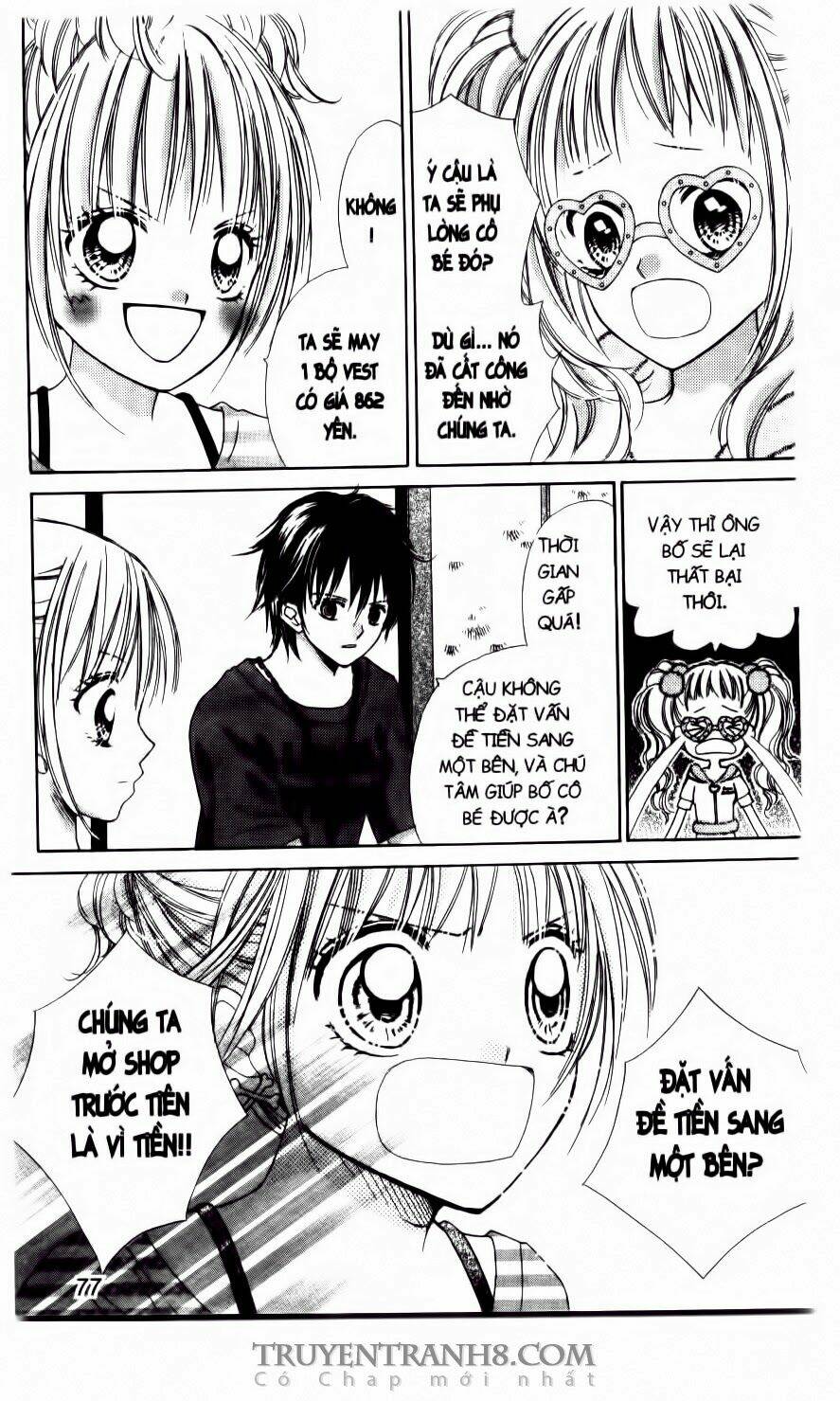 tiệm thời trang, love cotton chapter 34 17