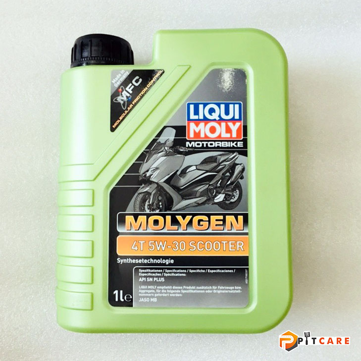 Nhớt Xe Ga Liqui Moly Molygen Scooter 5W30 1L Chính Hãng