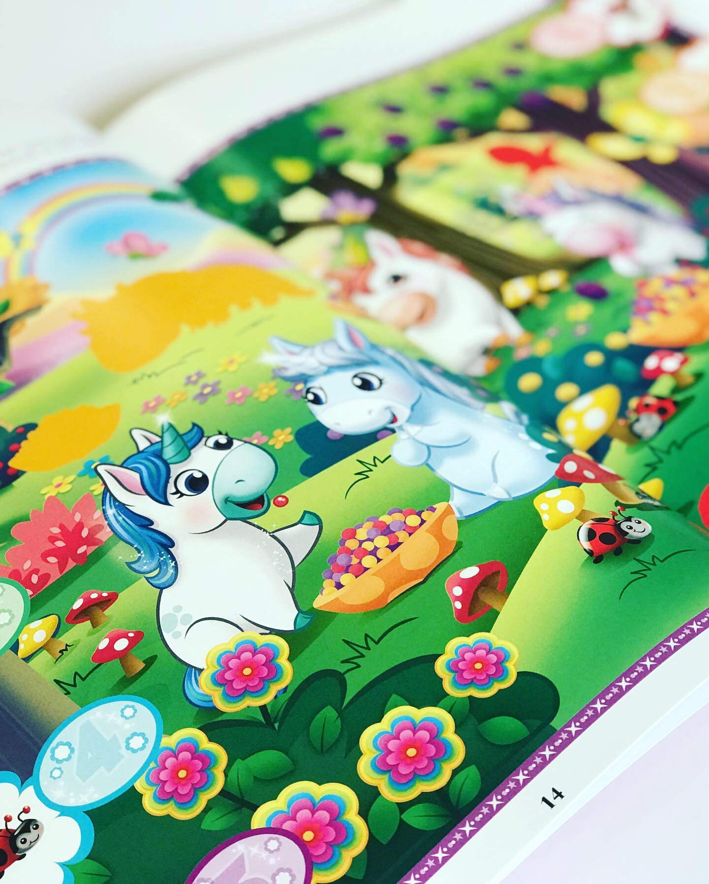 Unicorns &amp; Friends Sticker Book Treasury