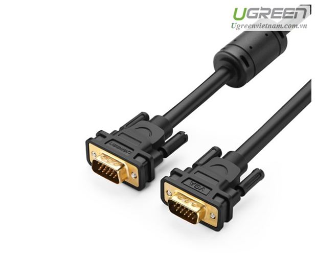 Cáp màn hình VGA chống nhiễu dài 2M Ugreen 11646 Hàng chính hãng