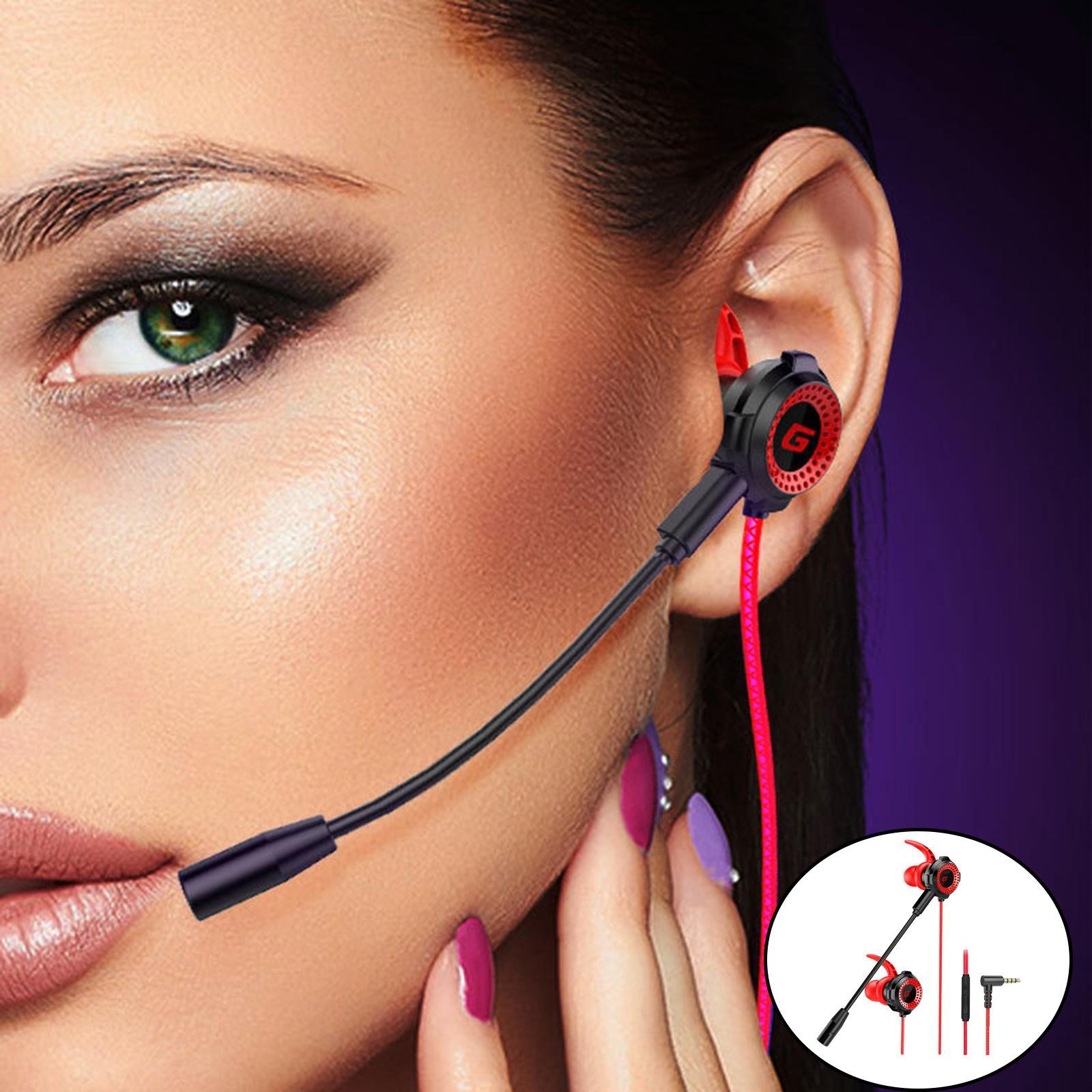 Wired Gaming Headset Headphones in Ear  with  Microphone