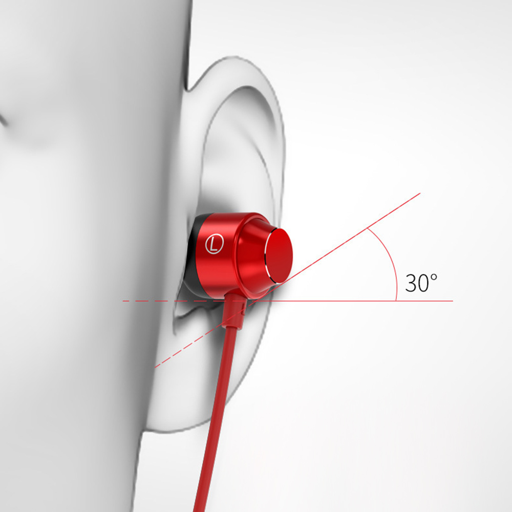 Tai Nghe Thể Thao Từ Tính Có Dây Loại C Có Micrô