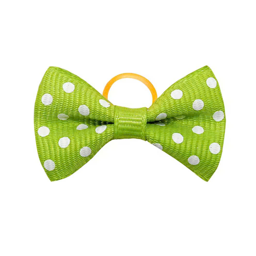 NƠ KẸP TÓC CÀI TÓC THỜI TRANG DỄ THƯƠNG CHẤM BI CHO THÚ CƯNG CHÓ MÈO