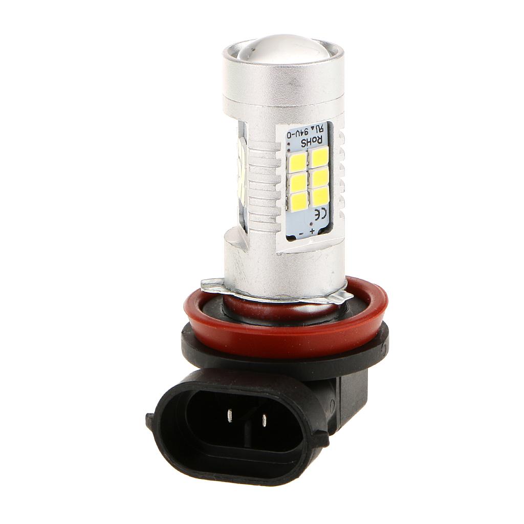 White - DC 12V Fog Light Headlight LED Lamp Bulb 21SMD LED
