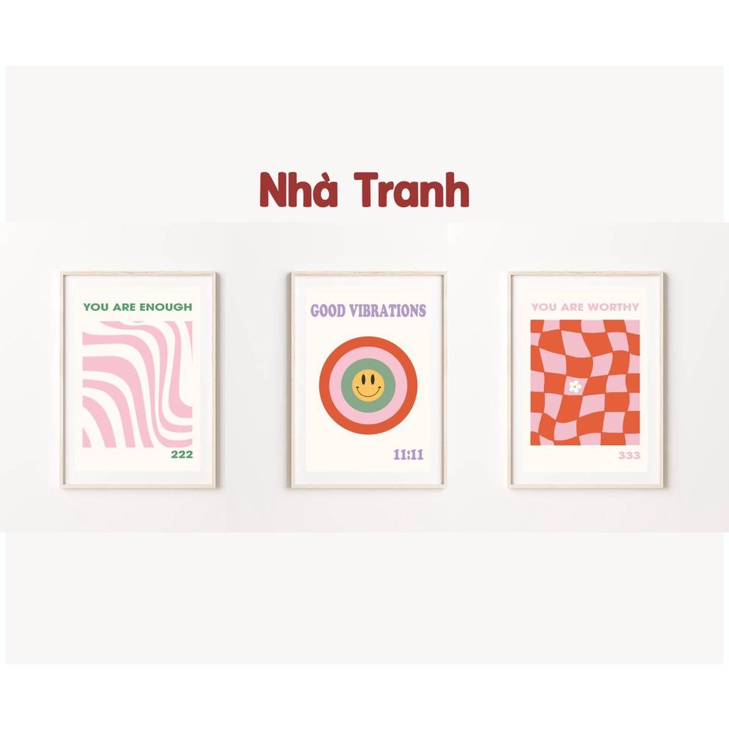 SET TRANH TREO TƯỜNG AESTHETIC 26 - 2