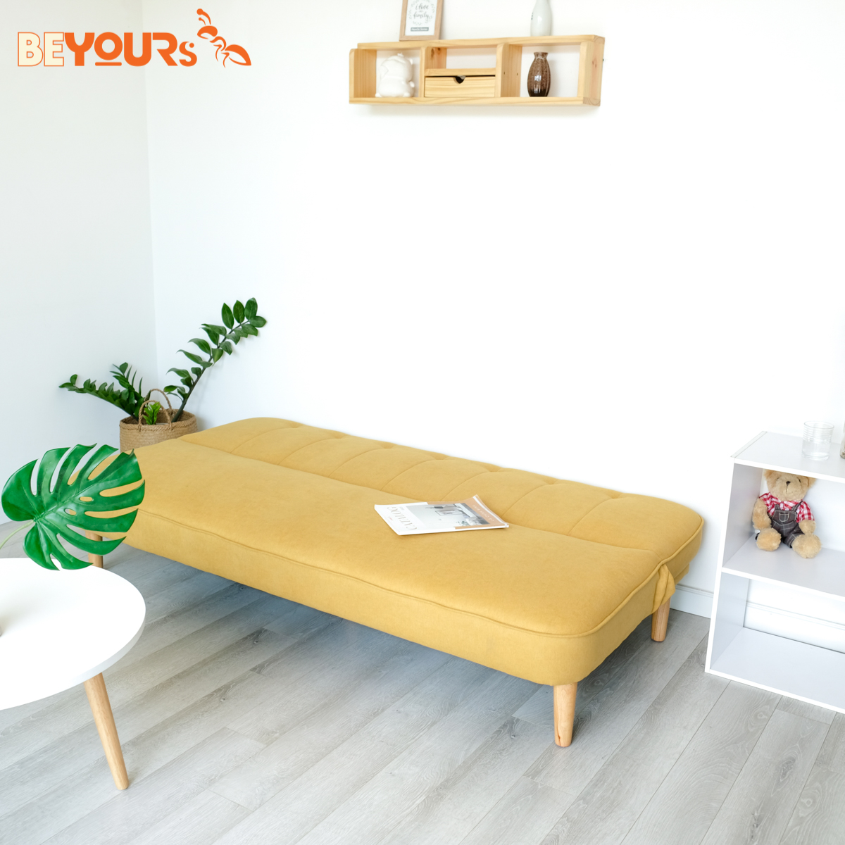 Bộ Sofa Giường Bàn Trà Ghế Đôn BEYOURs Đa Năng Tiện Dụng Nội Thất Phòng Khách Lắp Ráp Dễ Dàng