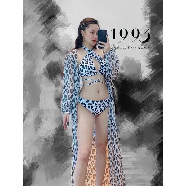 Bikini, Đồ Bơi Đi Biển Hai Mảnh Set 3 Món Tam Giác BM-030