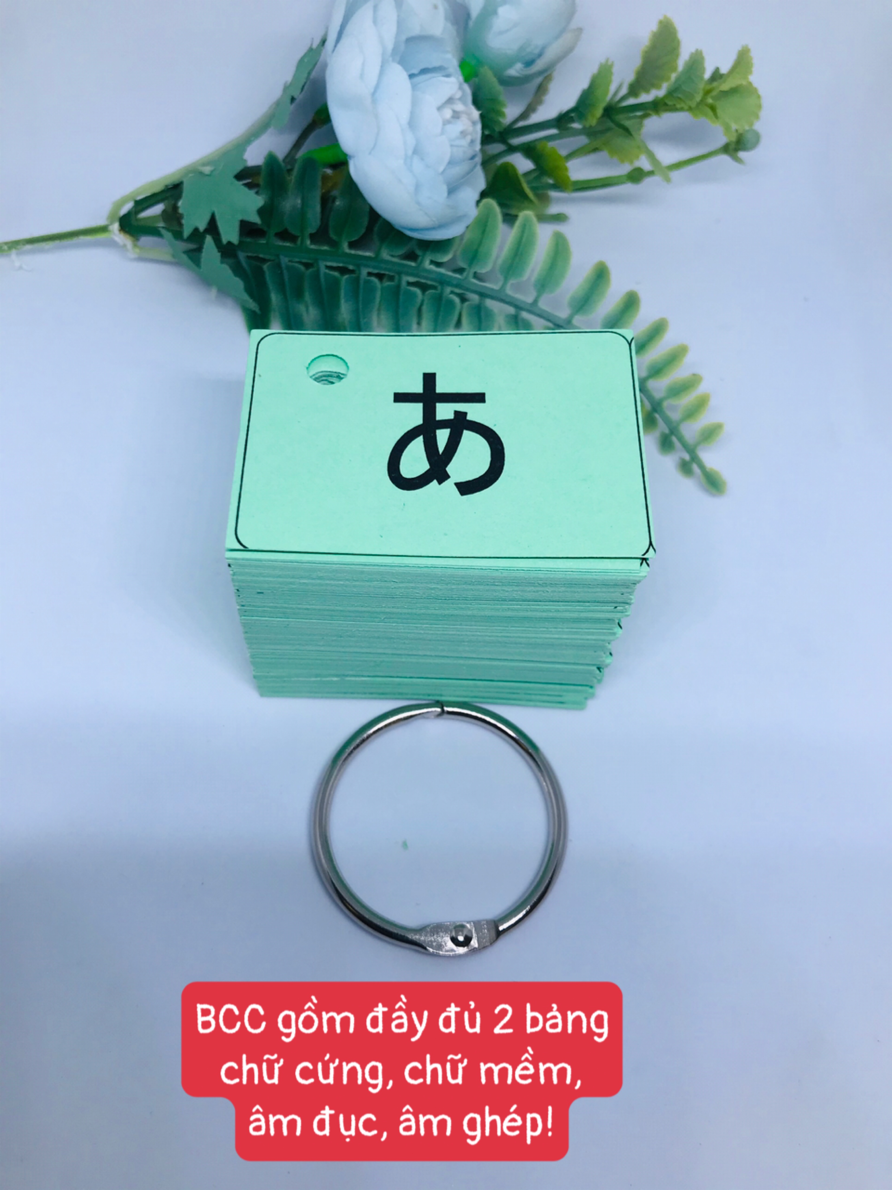 FLASHCARD 2 BẢNG CHỮ CÁI TIẾNG NHẬT