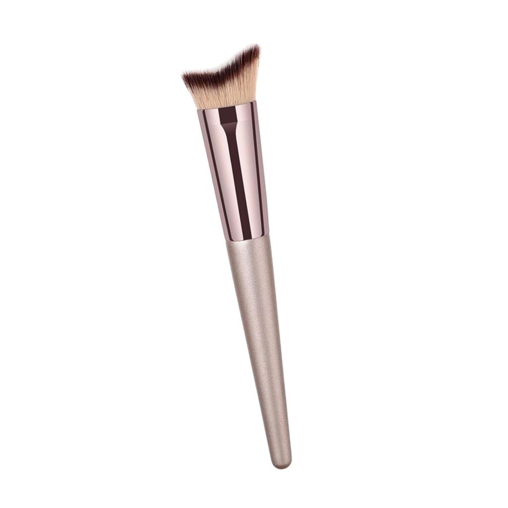 2Pcs Setting Powder Concealer Contour Kabuki Brush Makeup Beauty Tool Set