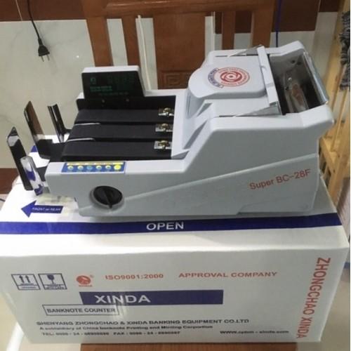 Máy đếm tiền Xinda Super BC 28F, phát hiện tiền khác loại, phát hiện tiền gi.ả