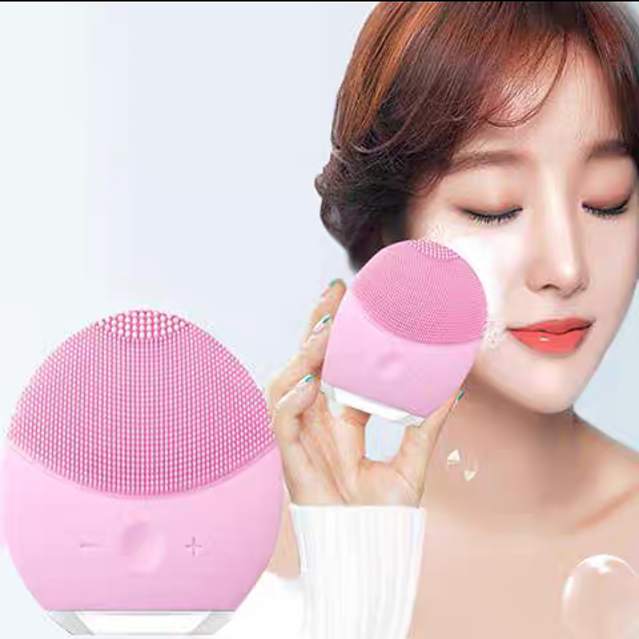 Máy rửa mặt massage nâng cơ chạy điện forever:hàng chính hãng nội địa TQ