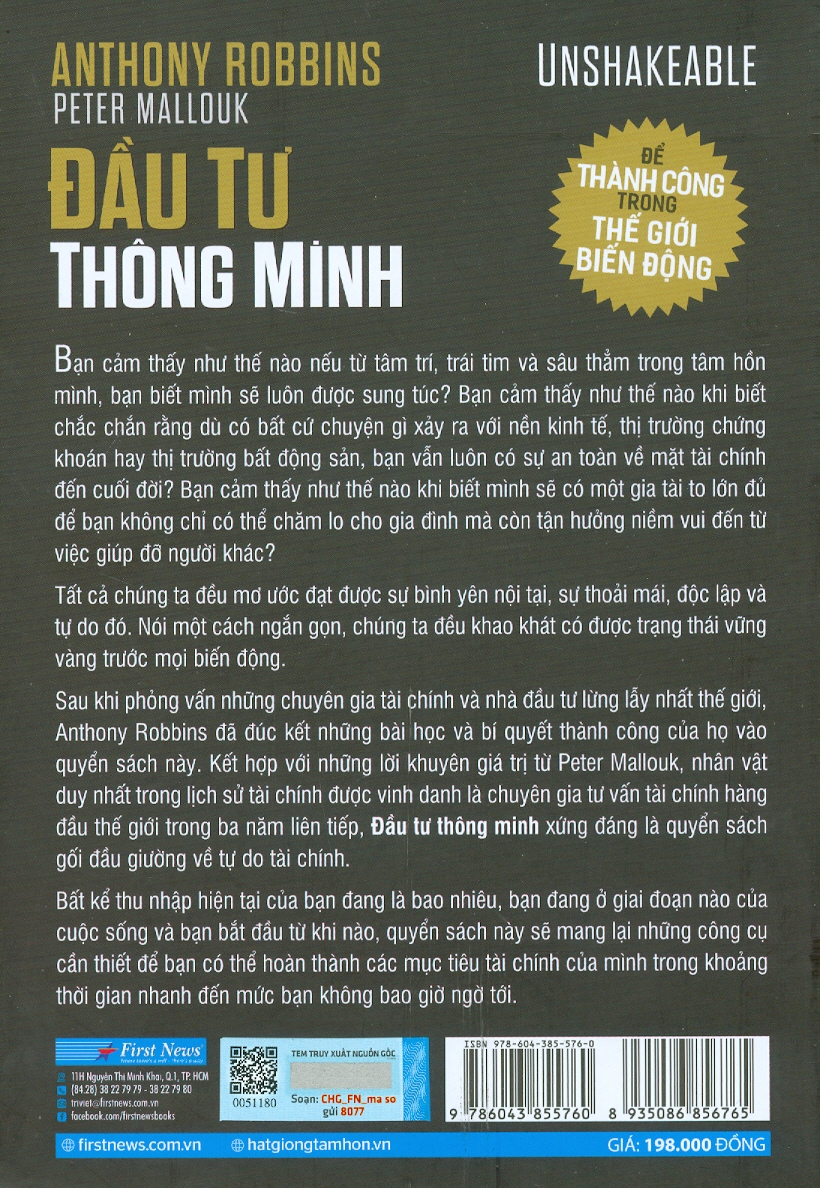 Đầu Tư Thông Minh - Để Thành Công Trong Thế Giới Biến Động