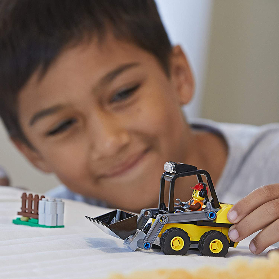 Đồ Chơi Lắp Ghép, Xếp Hình LEGO - Xe Xúc Công Trình 60219