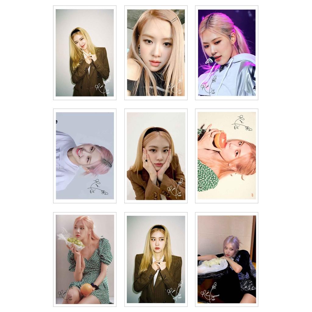 Lomo Card ROSÉ có chữ ký - BLACKPINK (full 54 ảnh