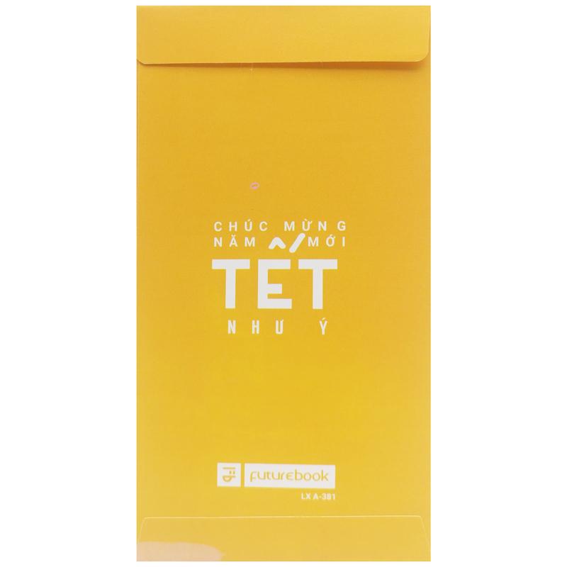 Bộ 5 Bao Lì Xì Hoa Tết Bính Ngọ 2026 - Futurebook L384 - Tết Như Ý