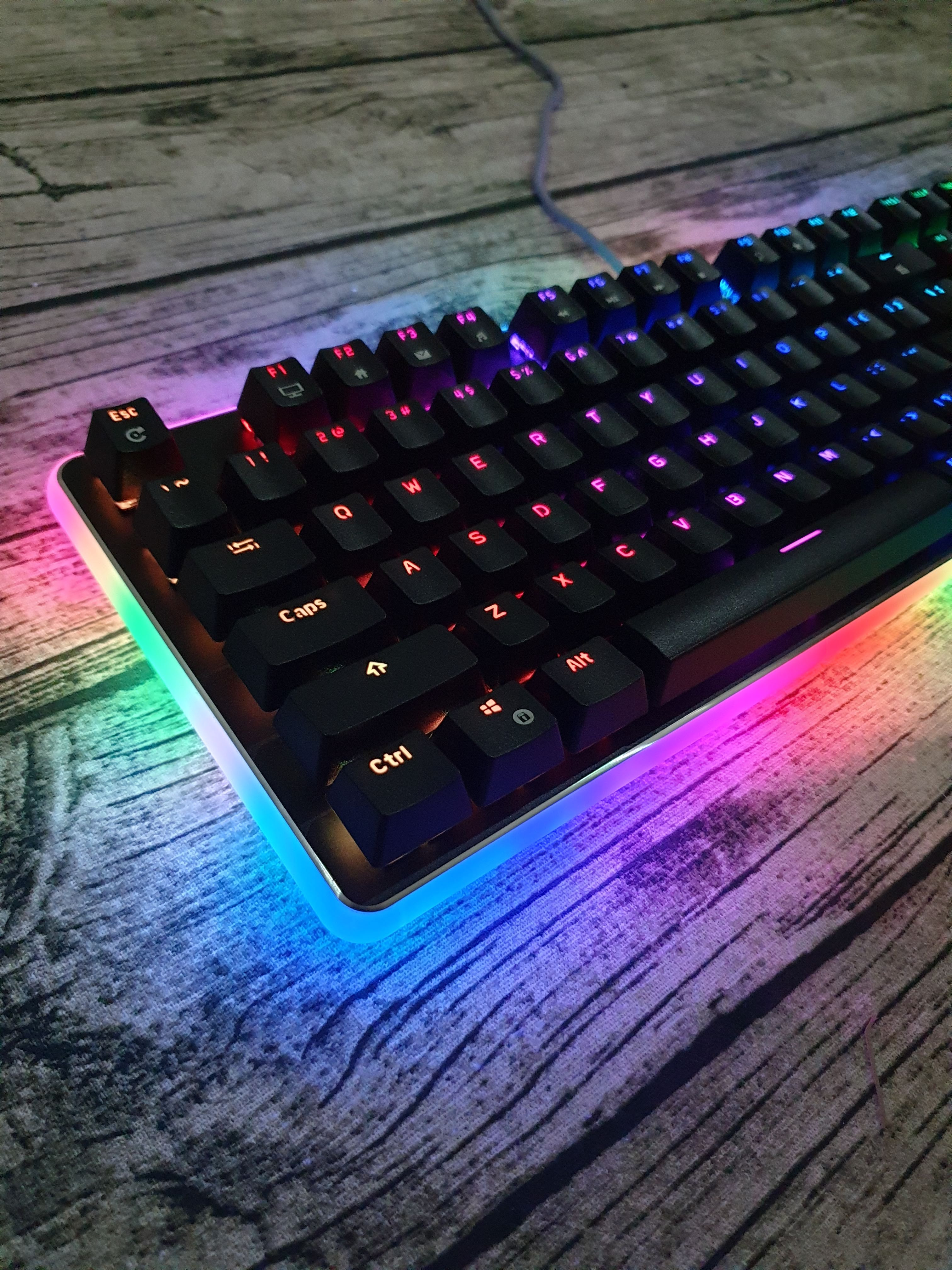 Royal Kludge RK918 RGB Đen - Hàng Nhập Khẩu