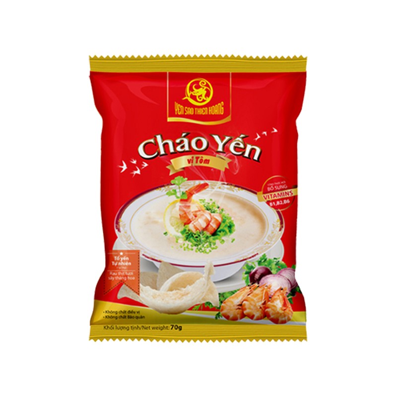 Combo 30 gói cháo yến Thiên Hoàng Tiện Lợi-Thiên Nhiên-Dinh Dưỡng