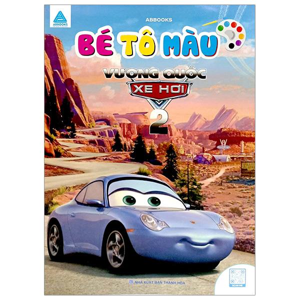Sách - Bé Tô Màu - Vương Quốc Xe Hơi - Bộ 4 Cuốn