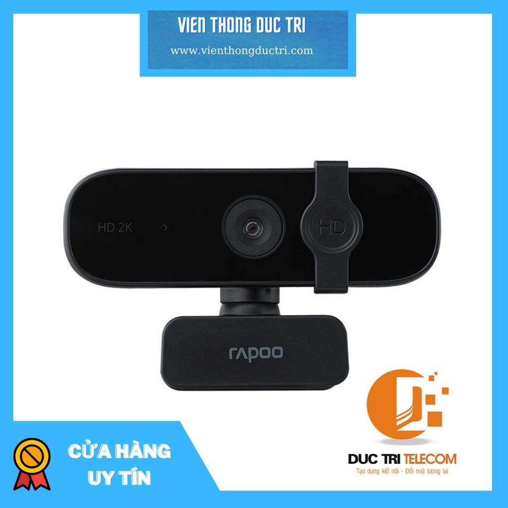 Webcam Rapoo C280 UHD 1440p học online, livestream, - Hàng Chính Hãng