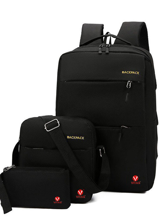 Combo bộ 3 balo LapTop Thời Trang VITAS VTTK242
