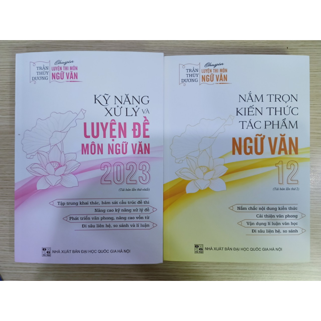 Sách - Combo 2 cuốn Nắm trọn kiến thức tác phẩm ngữ văn 12 + kỹ năng xử lý và luyện đề môn ngữ văn