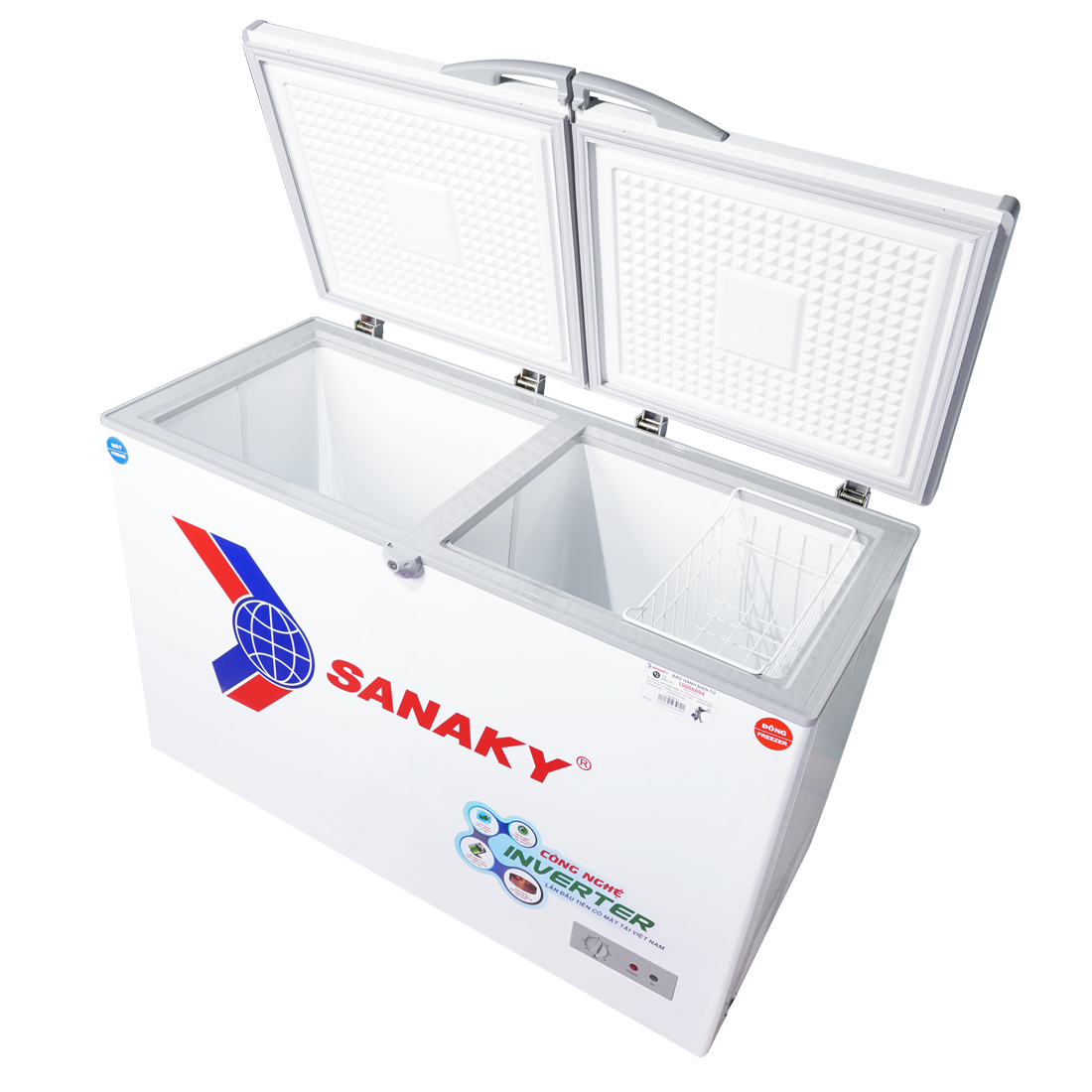 Hình ảnh Tủ Đông SANAKY 2 Ngăn VH 4099W3 (400L) - Hàng Chính Hãng