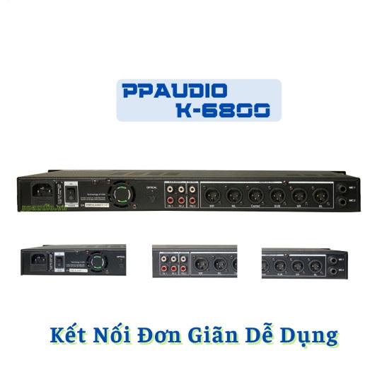 Vang Cơ PPaudio K-6800 - Hàng Chính Hãng