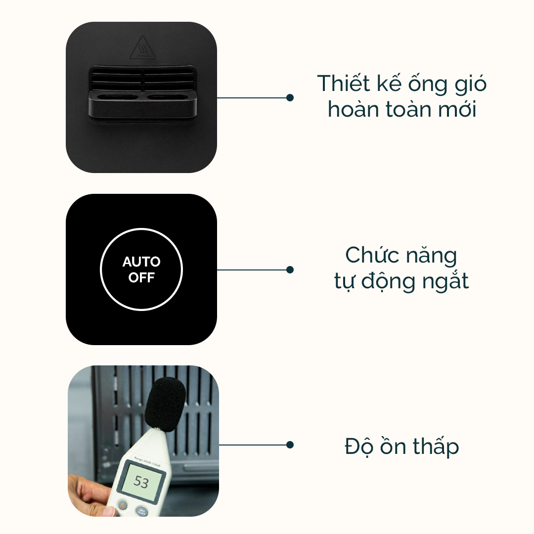 Nồi chiên không dầu Cosori (Air fryer) CAF- L501 (4,7 Lít) - Hàng chính hãng