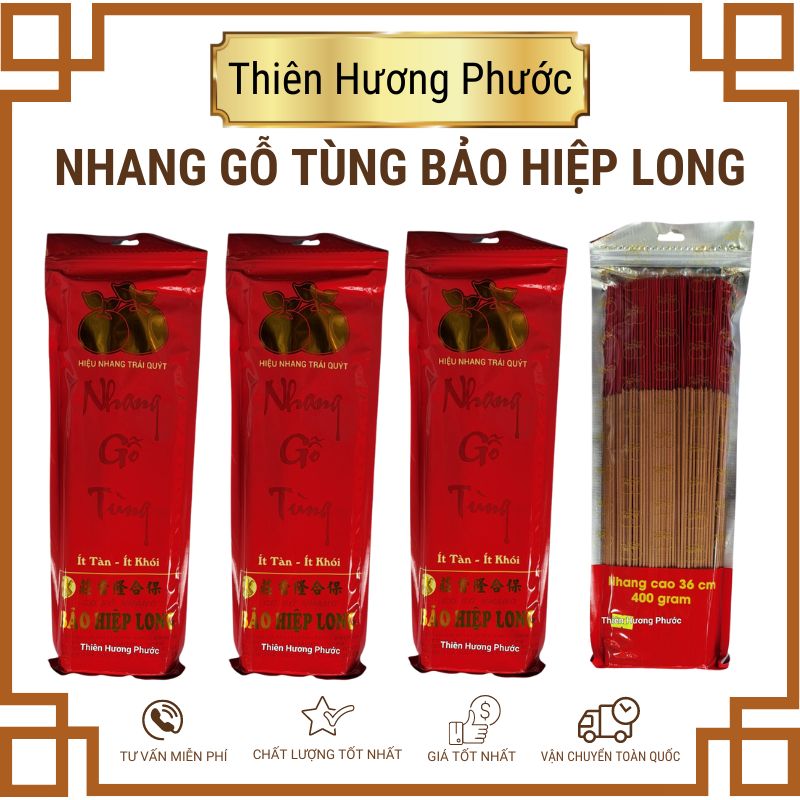 Nhang thơm gỗ tùng BHL 500g cao 40cm