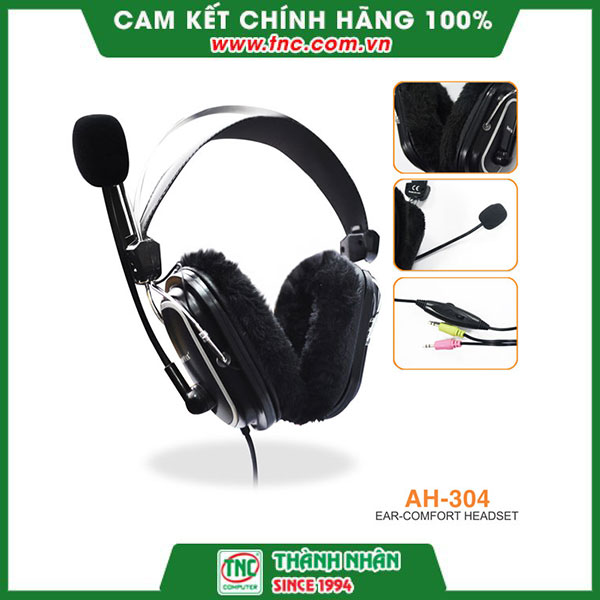 Tai nghe Soundmax AH 304- Hàng chính hãng