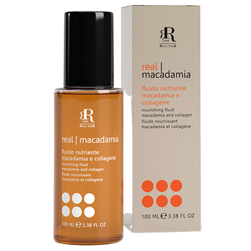Tinh dầu phục hồi tóc hư tổn RRline Macadamia Star Fluid Collagen 100ml