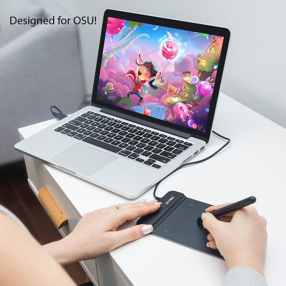 Xppen Star G430S 4x3 inch Vẽ kỹ thuật số Vẽ kỹ thuật số 8192 Cấp độ nghệ thuật Đồ họa máy tính bảng Pen Pen OSU chơi trò chơi hỗ trợ Windows Mac