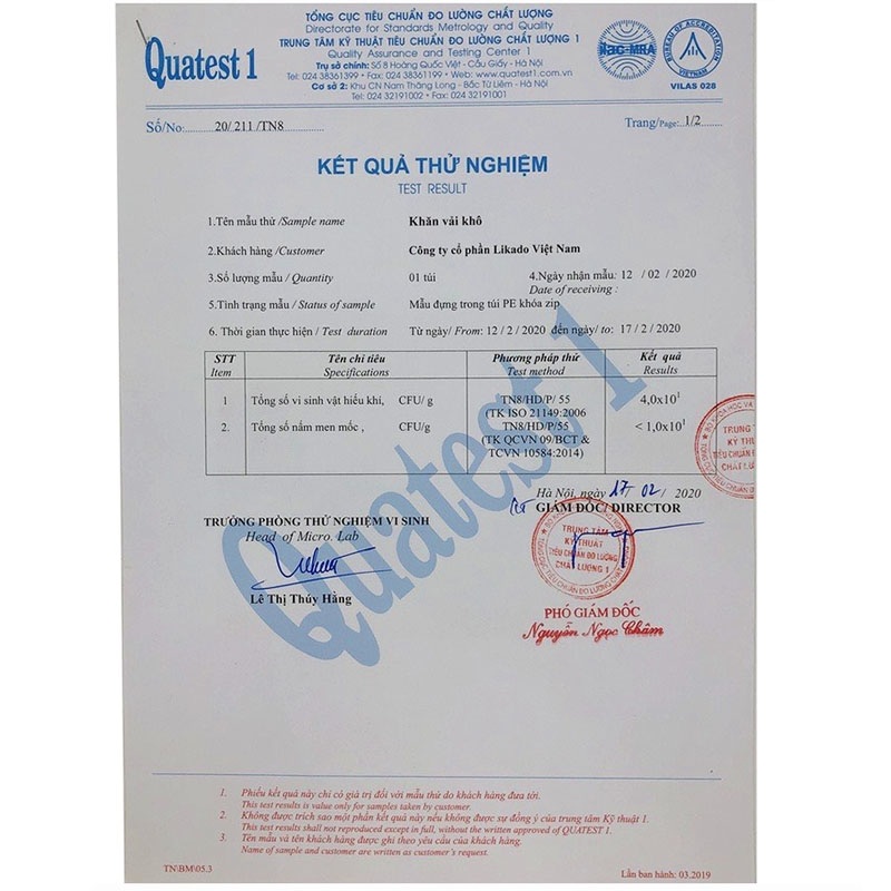 Khăn giấy ướt không mùi, Khăn ướt cho bé Likado chính hãng mềm mịn an toàn cho bé – SKH010