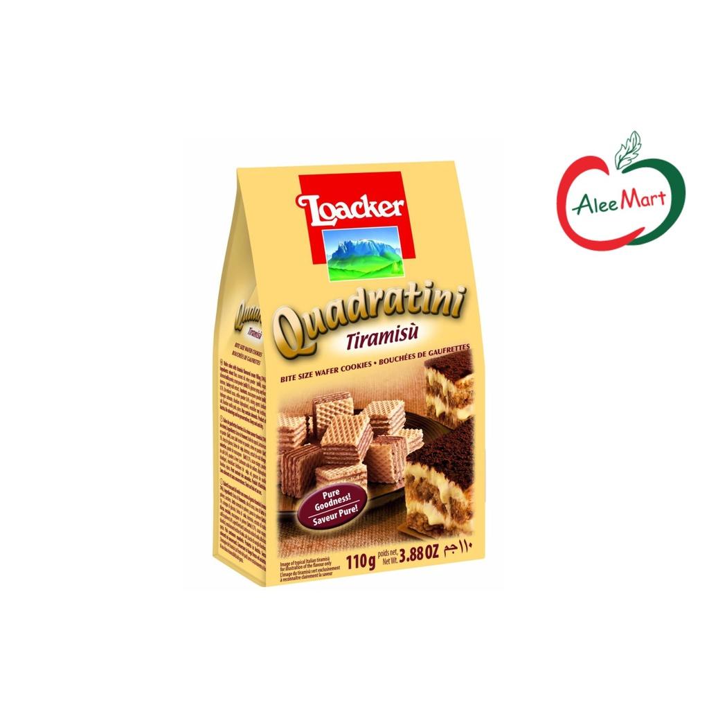 Bánh Xốp Quadratini Tiramisu Hiệu 110G