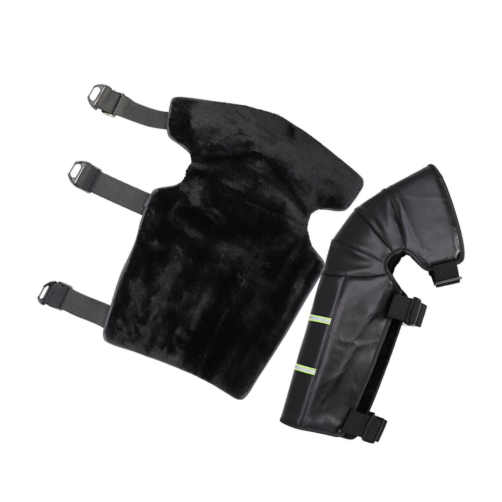 2x Knee Pads Guards Leggings Motorcycles Protective Gear Adjustable Scooter