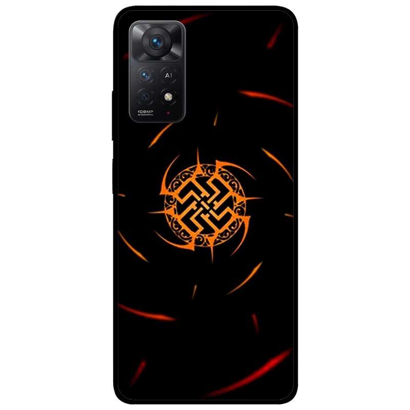 Ốp lưng dành cho Xiaomi Redmi Note 11 Pro 5G - Năng Lượng Đỏ Đen