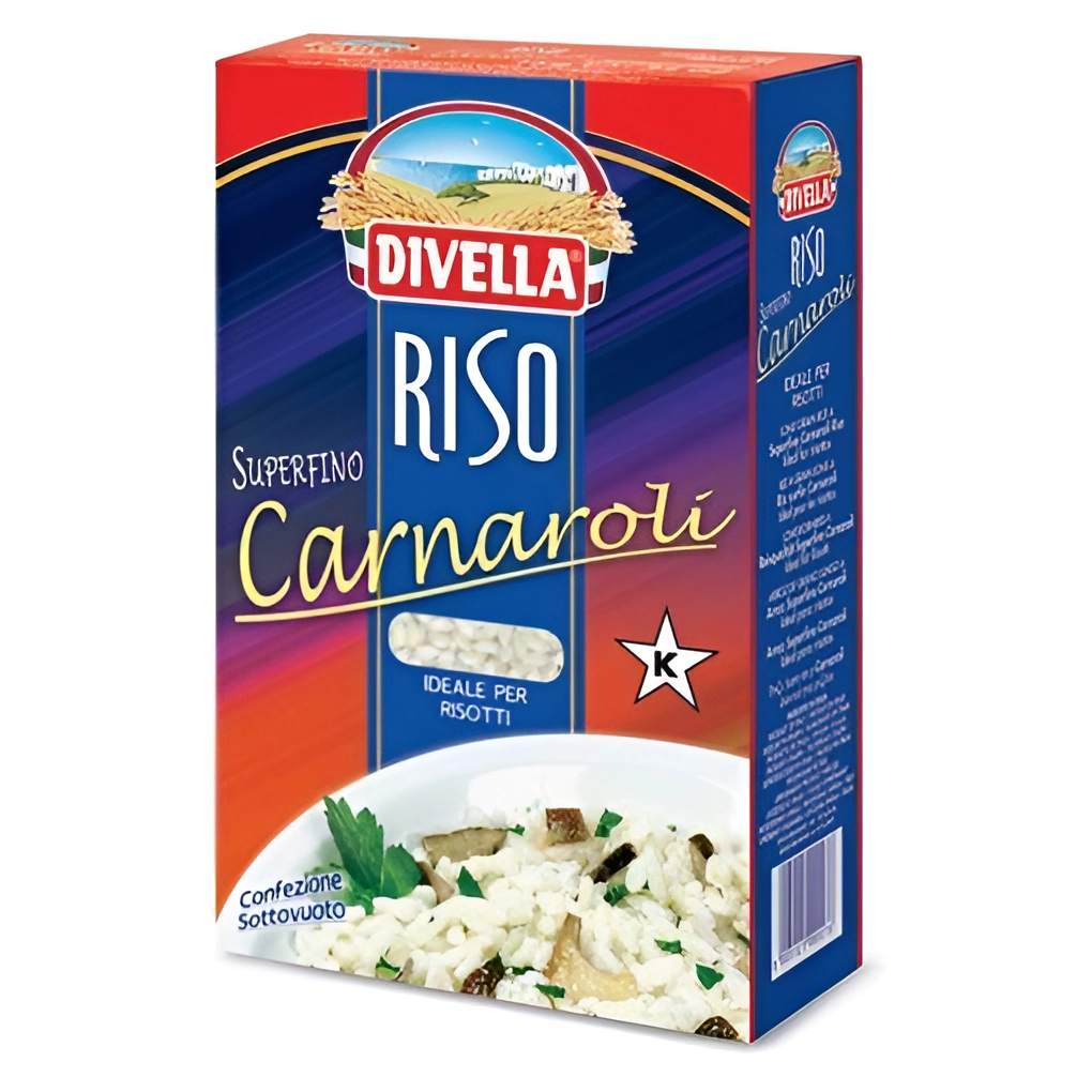 Gạo Ý Chuyên Làm Món Risotto - RISO CARNAROLI DIVELLA 1Kg [Nhập Khẩu Ý]