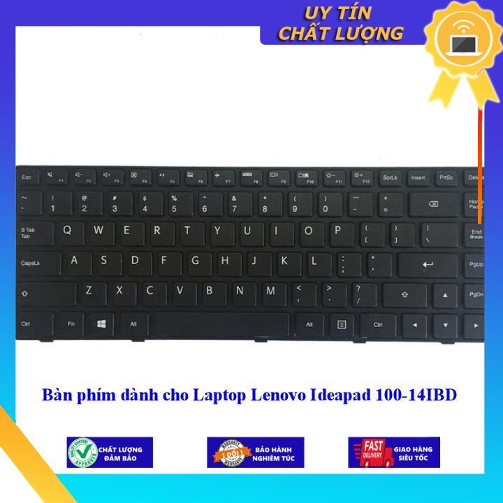 Bàn phím dùng cho Laptop Lenovo Ideapad 100-14IBD - Hàng Nhập Khẩu New Seal