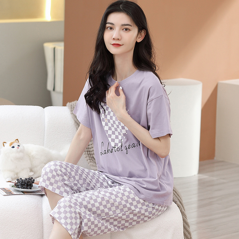 Quần áo mặc nhà cotton 5645