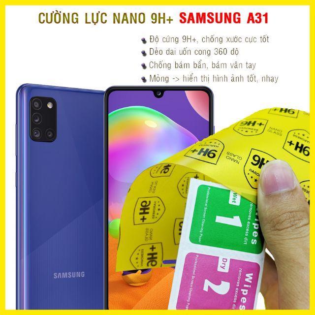 Dán cường lực dẻo nano dành cho Samsung A31