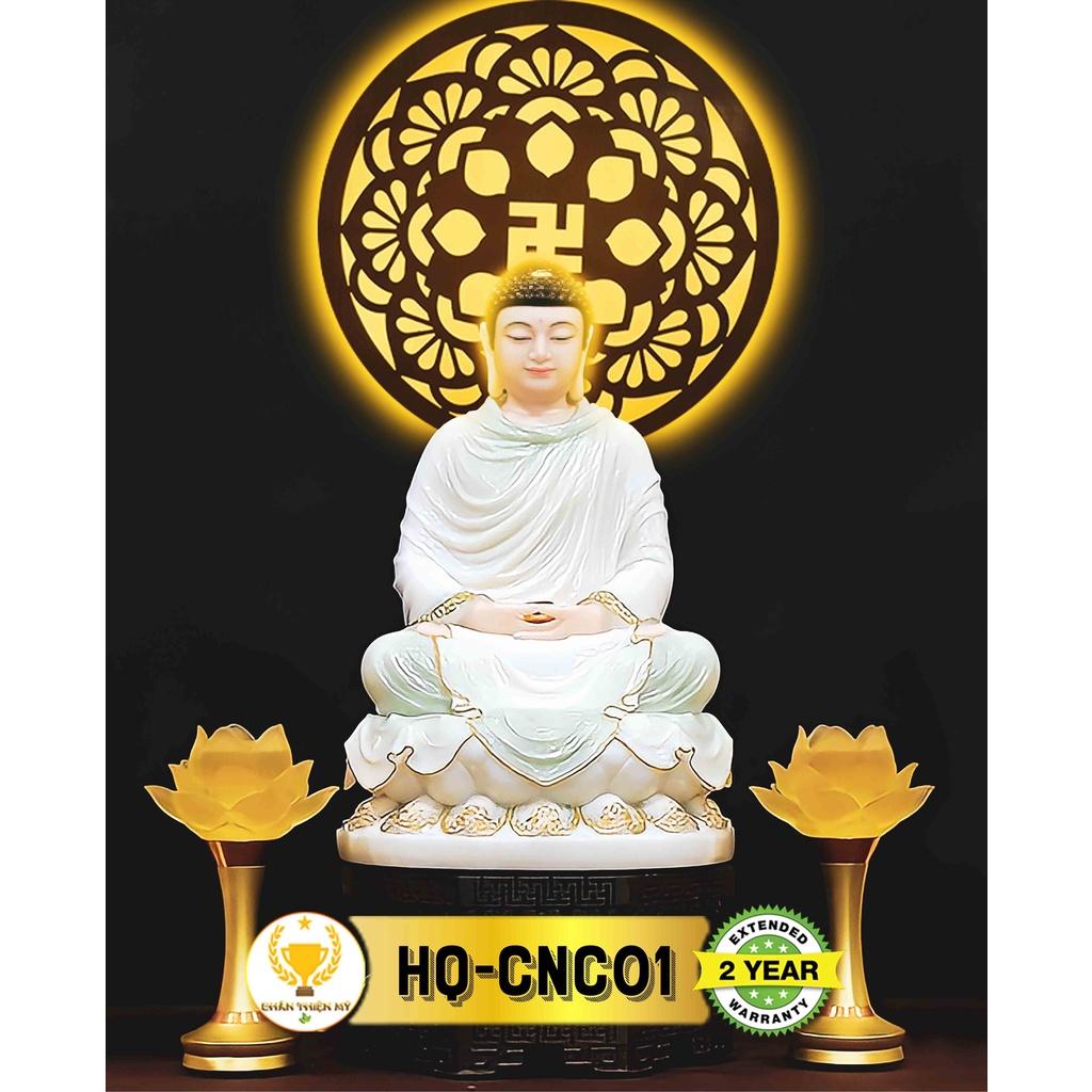Đèn thờ hào quang CNC Chữ vạn giá gốc tại xưởng