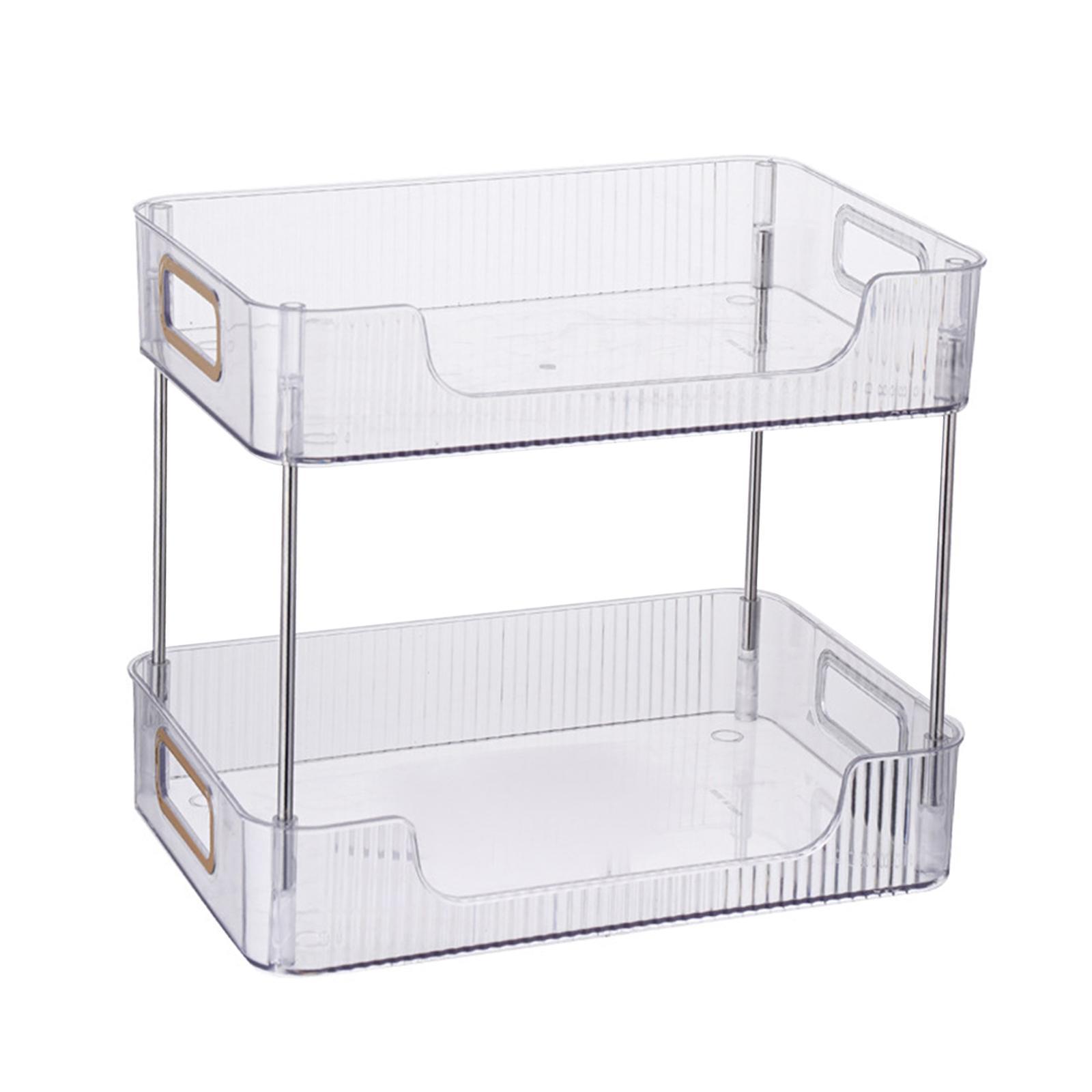 Makeup Shelf Organizer Display Shelf Tray for Office Countertop Dresser