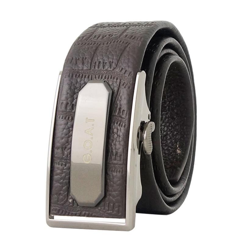 Thắt lưng nam GOAT CBTLN400, khóa tăng tự động 3.5cm, Nhiều Mẫu
