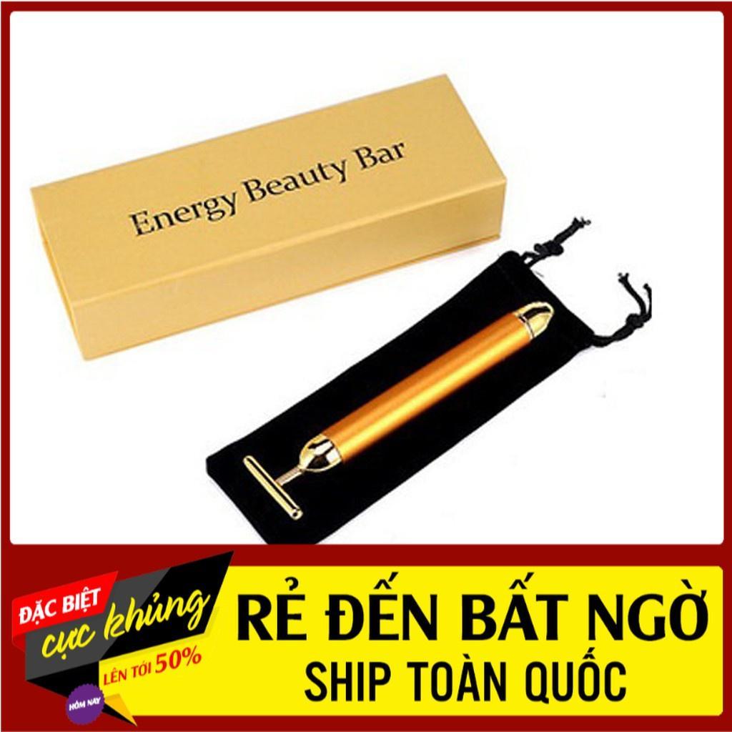 MÁY MASSAGE MẶT BEAUTY BAR 24K - Bút Mát Xa Chữ T - Cây Lăn Mặt Nâng Cơ Mát Xa Thư Giãn