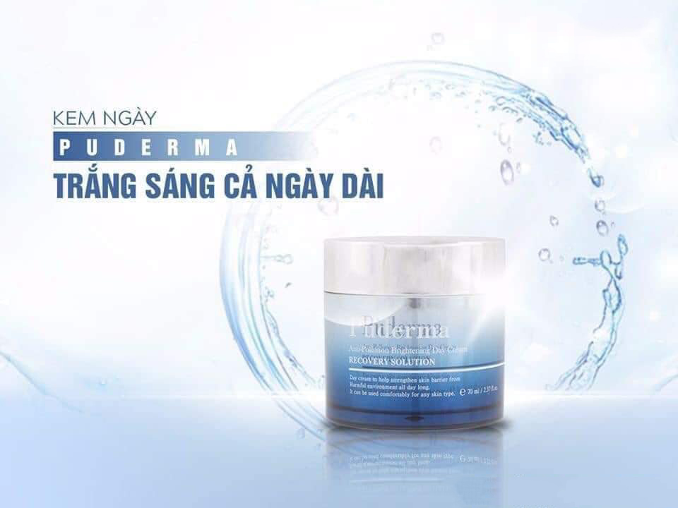 KEM NGÀY PUDERMA CUNG CẤP DINH DƯỠNG VITAMIN GIÚP DƯỠNG ẤM DA