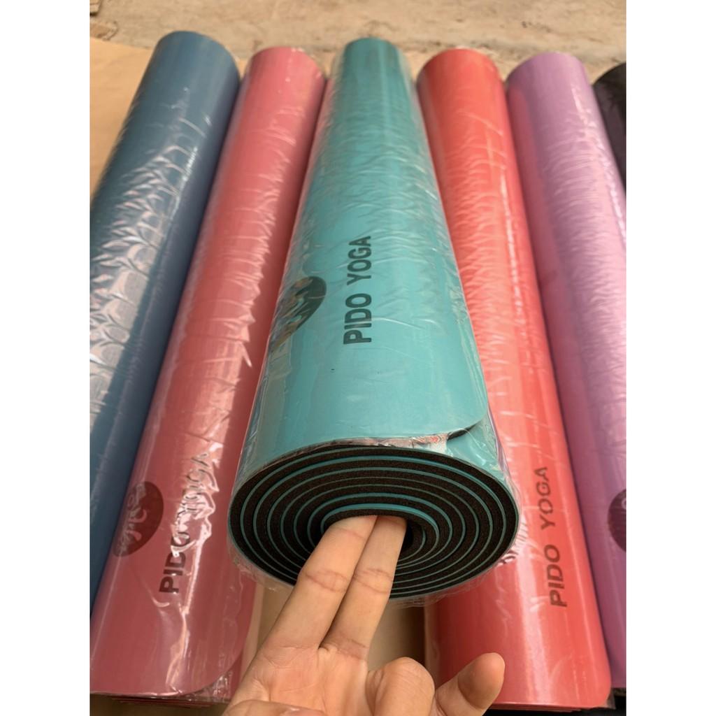 Thảm tập Yoga PIDO định tuyến PU cao cấp 5mm chống trơn trượt tốt